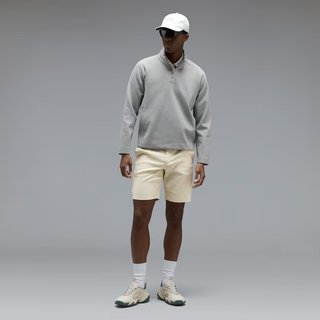 Oakley Platform Quater Zip herr sweatshirt, cement