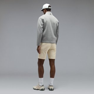 Oakley Platform Quater Zip herr sweatshirt, cement