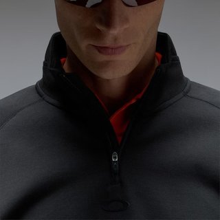 Oakley Platform Quater Zip herr sweatshirt, pitch black