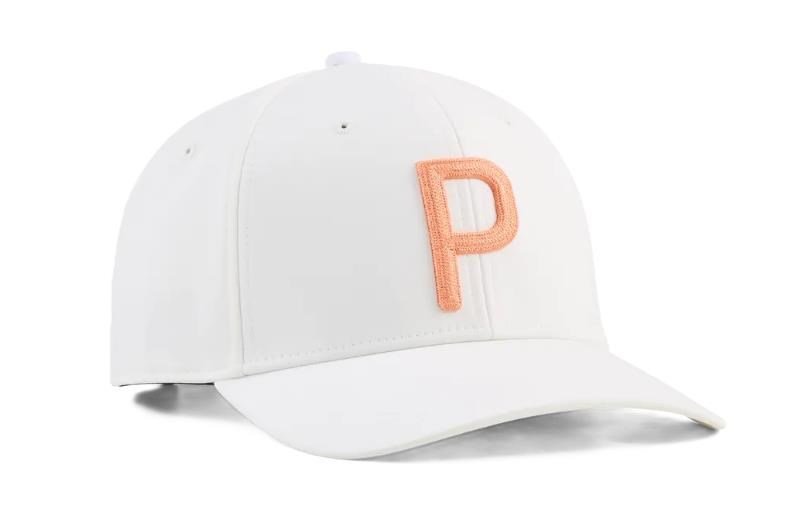 Puma Heritage Tech unisex keps, warm white/melon glow