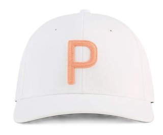 Puma Heritage Tech unisex keps, warm white/melon glow