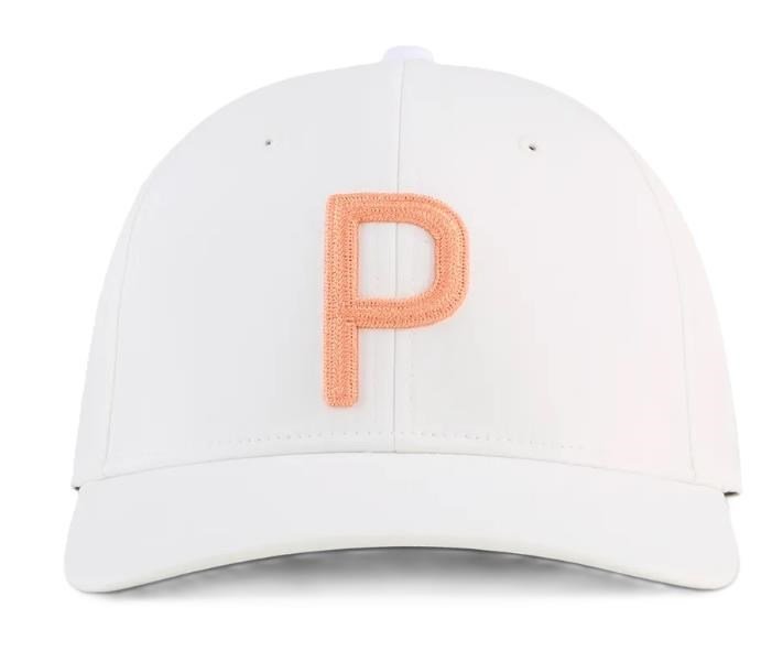 Puma Heritage Tech unisex keps, warm white/melon glow