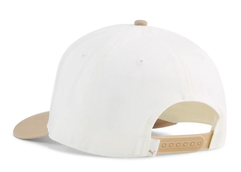 Puma Jupiter herr golfkeps, warm white/ice coffee