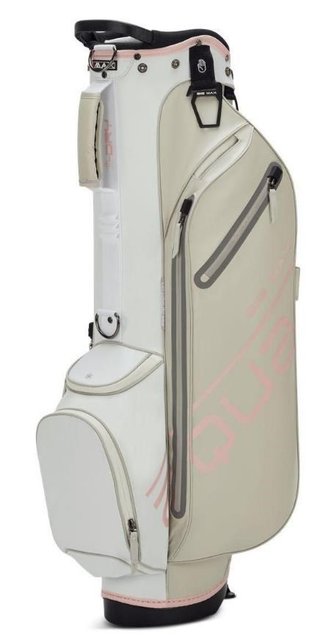 Big Max Aqua Seven H stand bag, white off/white/pink