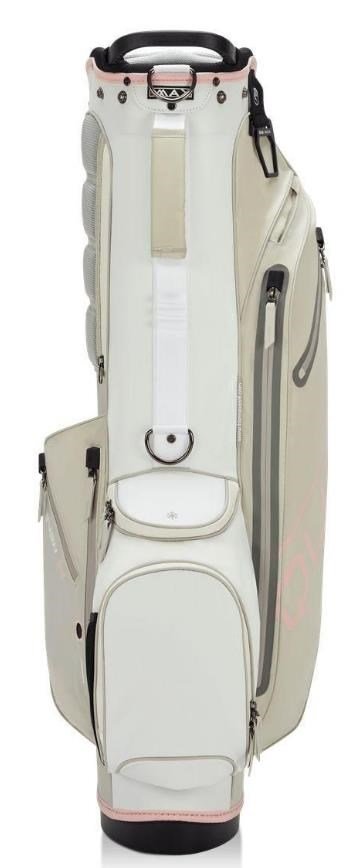 Big Max Aqua Seven H stand bag, white off/white/pink