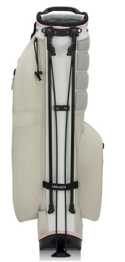 Big Max Aqua Seven H stand bag, white off/white/pink