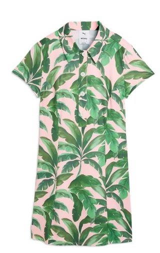 Puma X Mumu Palm damklänning, rose blossom/opal green