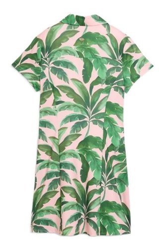 Puma X Mumu Palm damklänning, rose blossom/opal green