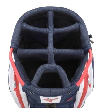 Mizuno BR-D3 cart bag, navy/red