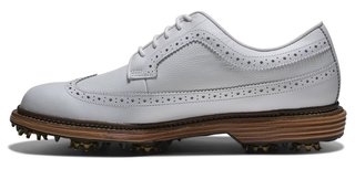FootJoy Premiere Series Marquis herr golfskor, vit/brun