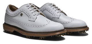 FootJoy Premiere Series Marquis herr golfskor, vit/brun