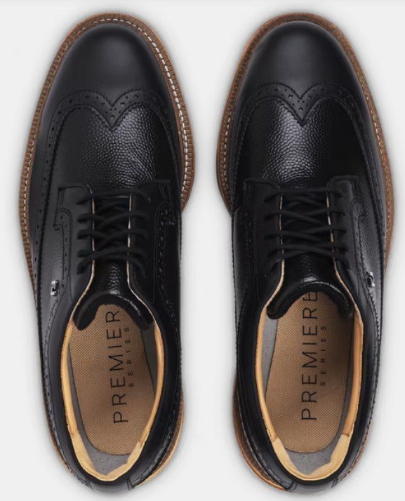FootJoy Premiere Series Marquis herr golfsko, svart/brun