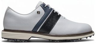 FootJoy Premiere Series Packard herr golfskor, vit/marinblå