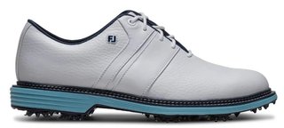 FootJoy Premiere Series Packard herr golfskor, vit/blå