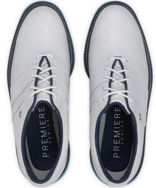 FootJoy Premiere Series Packard herr golfskor, vit/blå