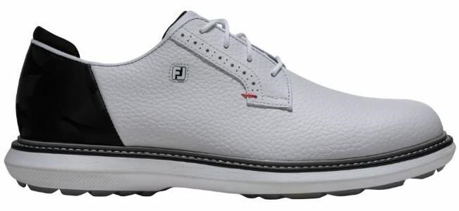 FootJoy Traditions Spikeless herr golfskor, vit/svart
