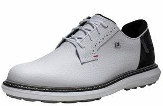 FootJoy Traditions Spikeless herr golfskor, vit/svart