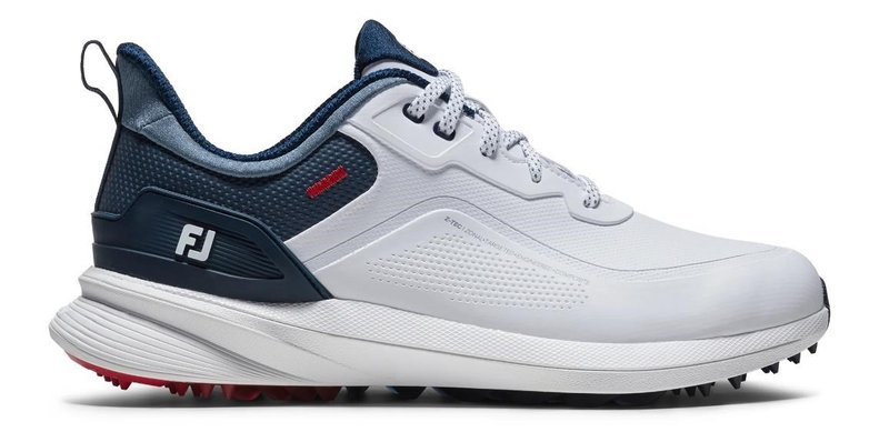 FootJoy Pro/SL herr golfskor, vit/blå