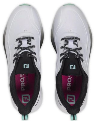 FootJoy Pro/SL herr golfskor, vit/svart