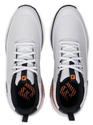FootJoy Tour Rival herr golfskor, vit/svart