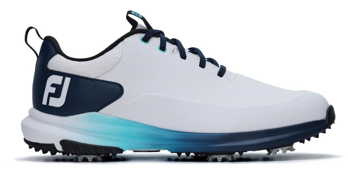 FootJoy Tour Rival herr golfskor, vit/blå