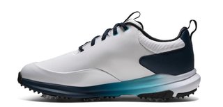 FootJoy Tour Rival herr golfskor, vit/blå