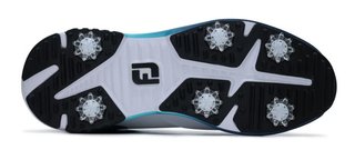 FootJoy Tour Rival herr golfskor, vit/blå