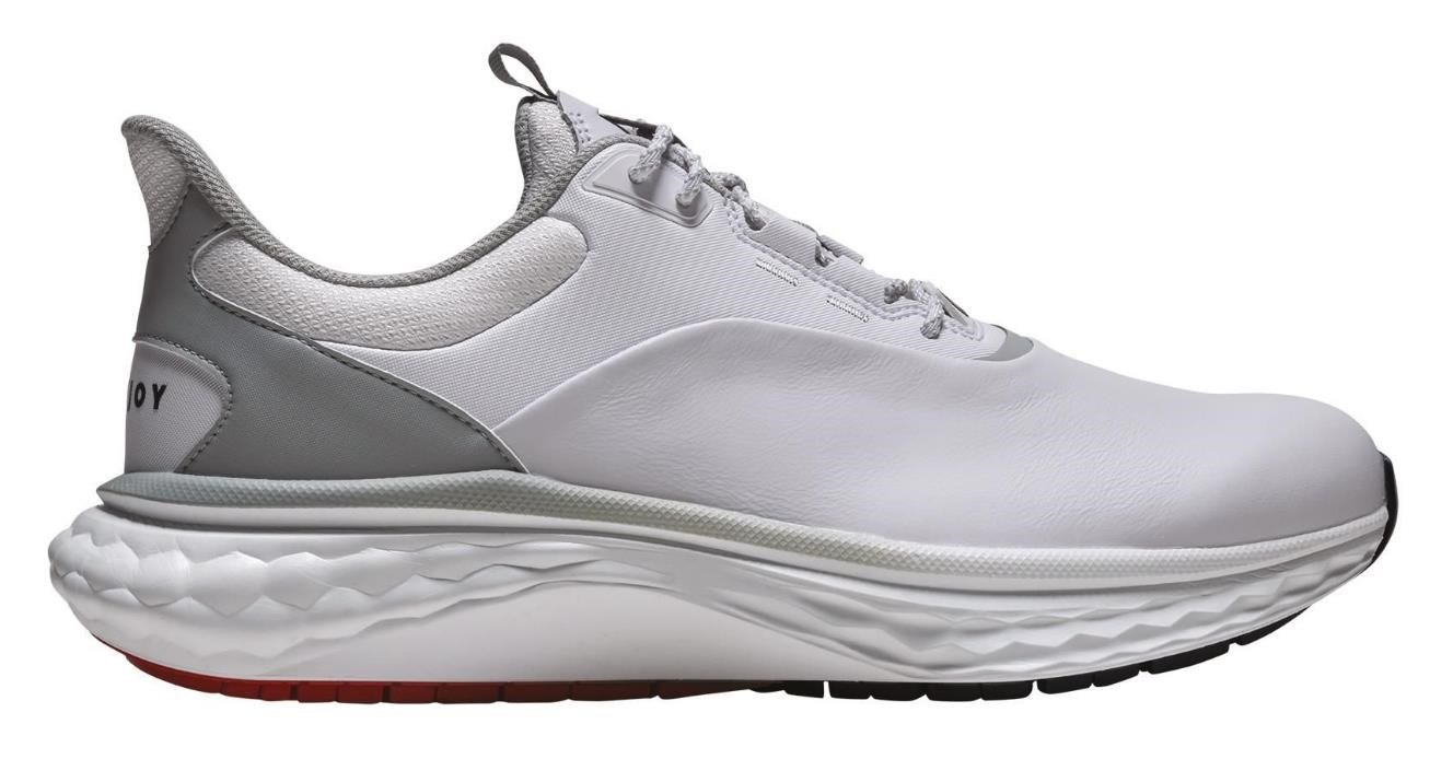 FootJoy Quantum herr golfskor, vit/grå