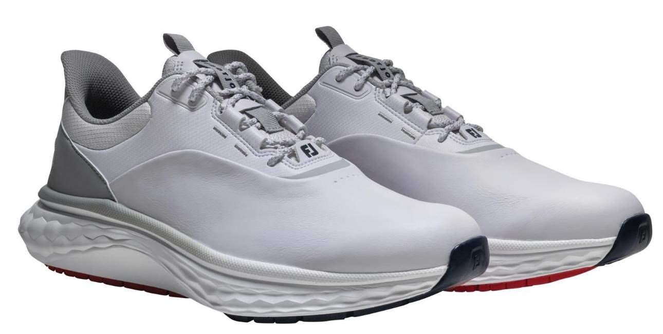 FootJoy Quantum herr golfskor, vit/grå