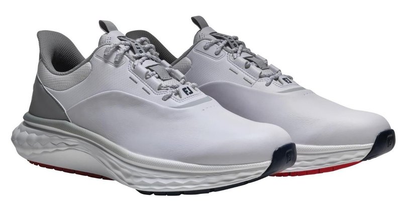 FootJoy Quantum herr golfskor, vit/grå