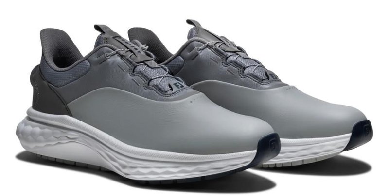 FootJoy Quantum herr golfskor, vit/grå