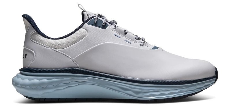 FootJoy Quantum herr golfskor, vit/blå