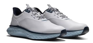 FootJoy Quantum herr golfskor, vit/blå