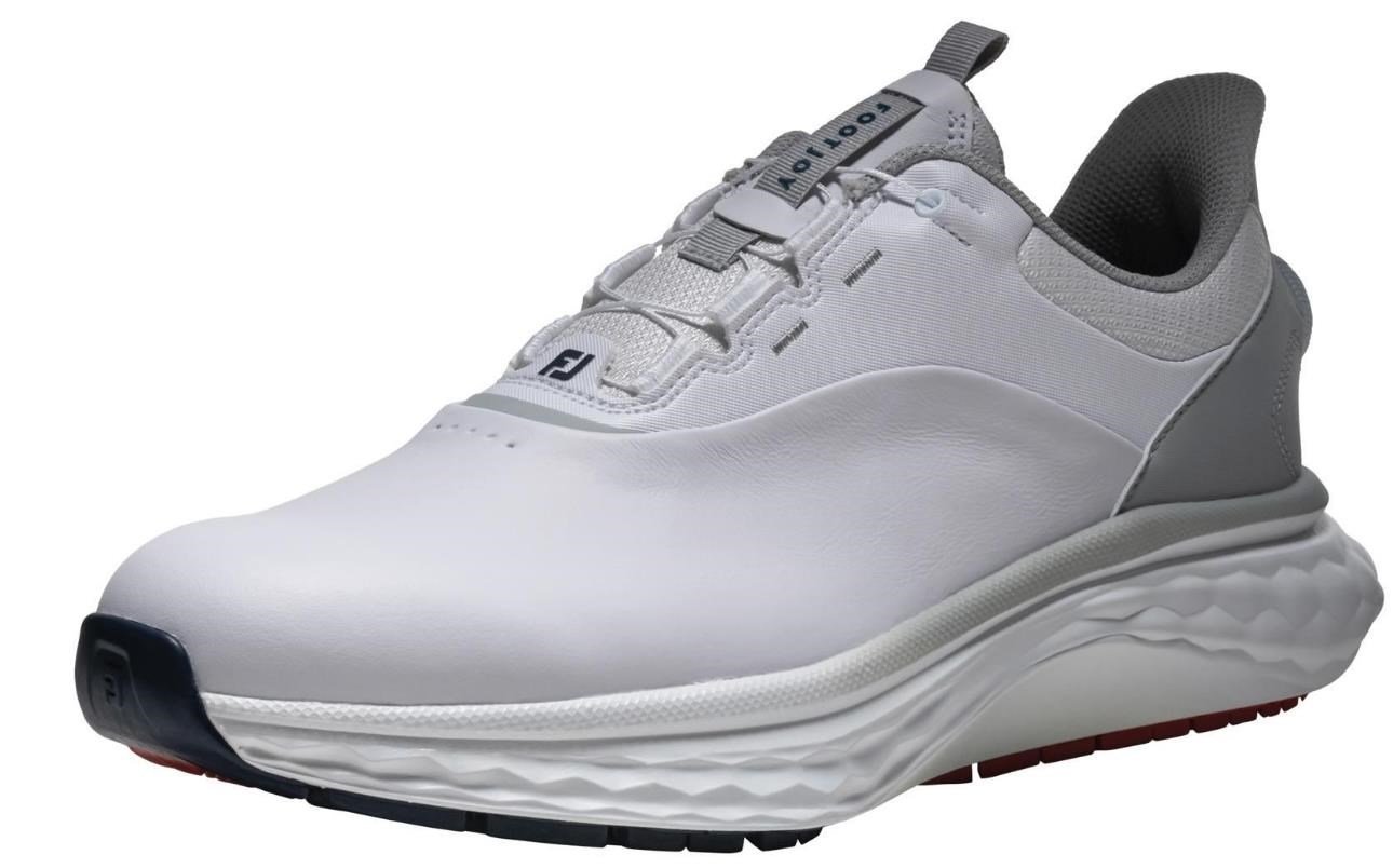 FootJoy Quantum BOA herr golfskor, vit/grå