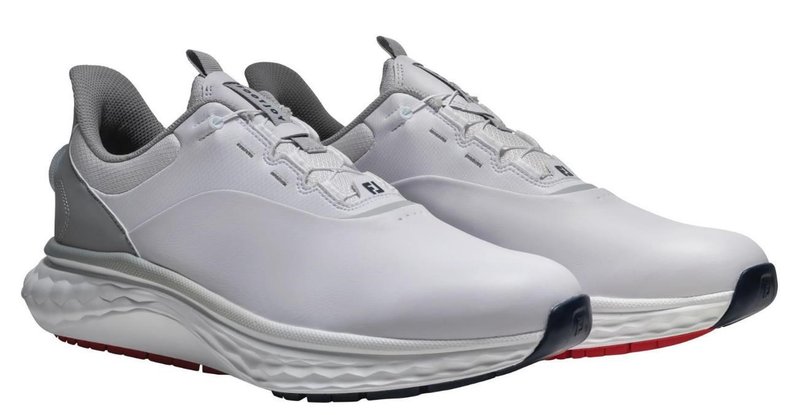 FootJoy Quantum BOA herr golfskor, vit/grå