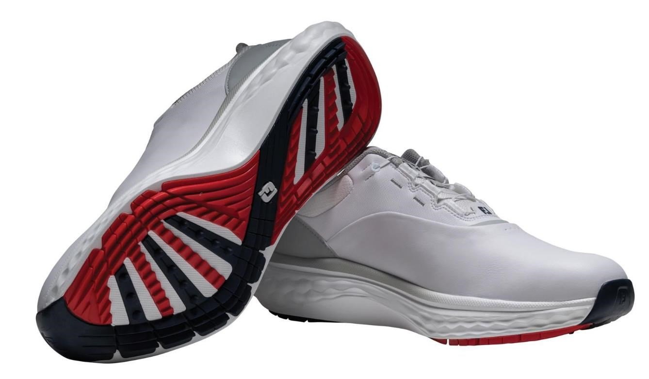 FootJoy Quantum BOA herr golfskor, vit/grå