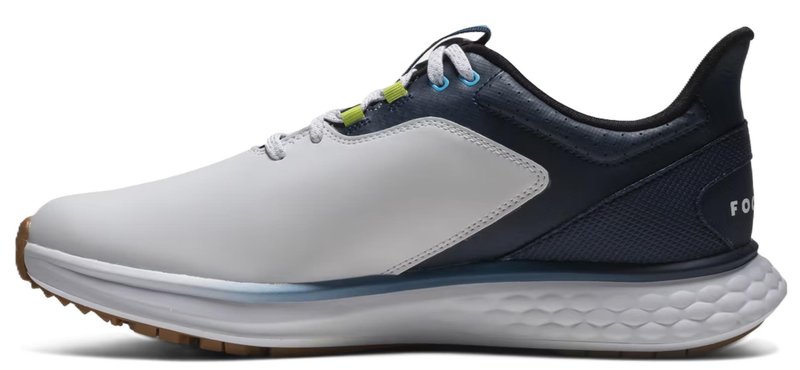 FootJoy Pulse herr golfskor, vit/marinblå