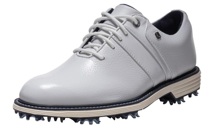 FootJoy Premiere Series Packard damgolfsko, vit/marinblå