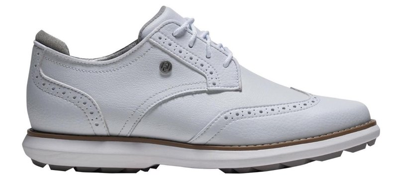 FootJoy FootJoy Traditions Spikeless damgolfsko, vit