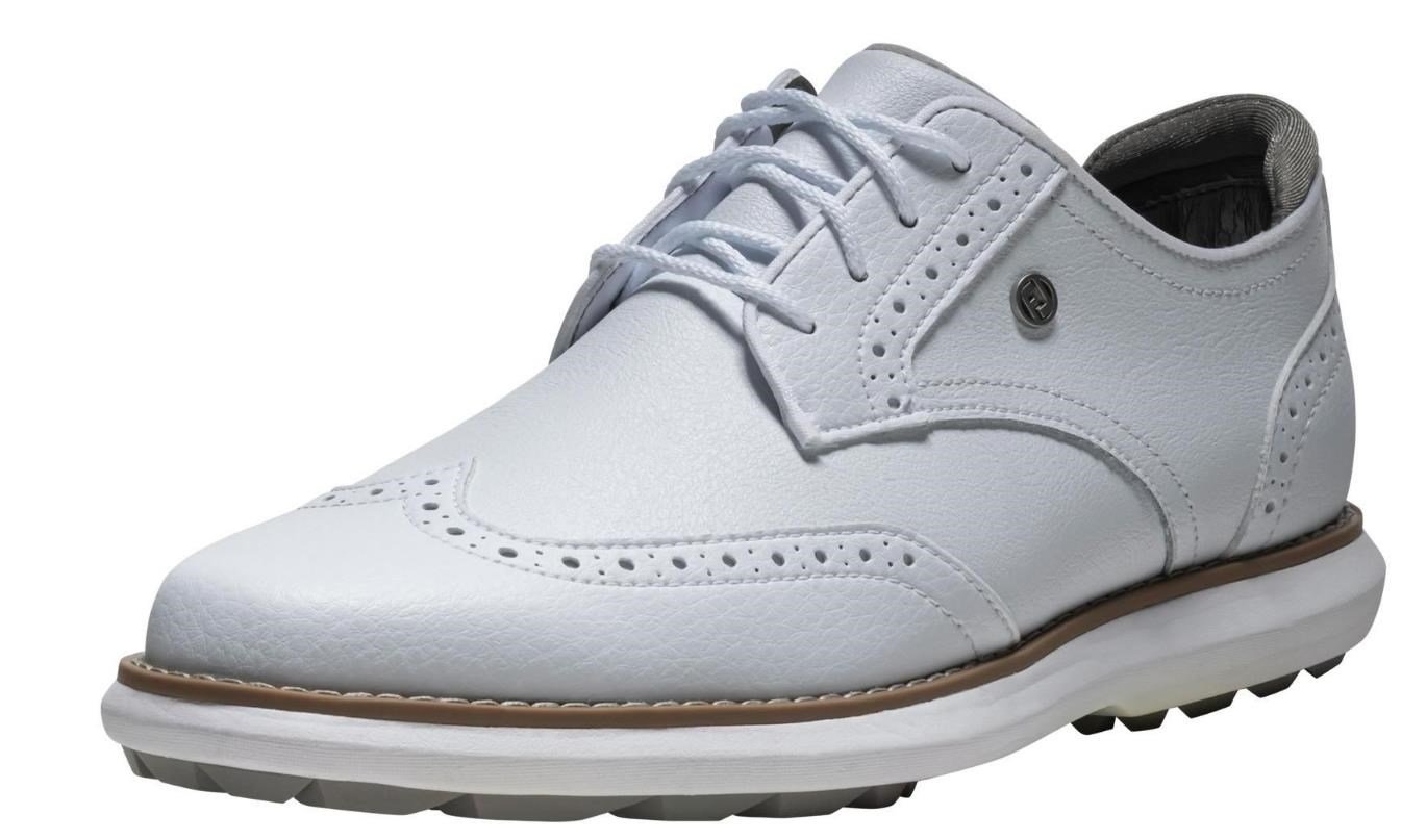 FootJoy FootJoy Traditions Spikeless damgolfsko, vit