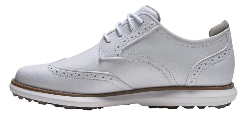 FootJoy FootJoy Traditions Spikeless damgolfsko, vit