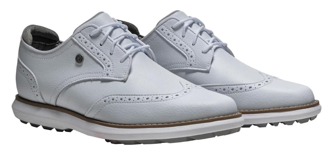 FootJoy FootJoy Traditions Spikeless damgolfsko, vit