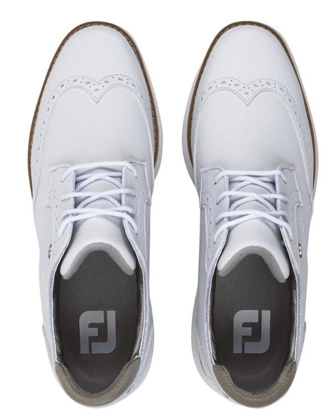 FootJoy FootJoy Traditions Spikeless damgolfsko, vit