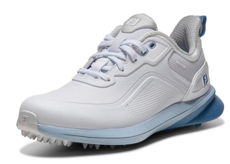 FootJoy Pro/SL dam golfskor, vit/blå