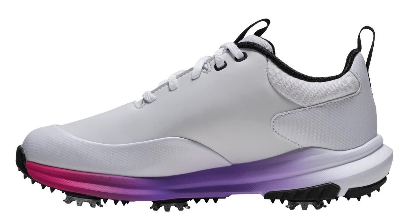 FootJoy Tour Rival dam golfskor, vit/rosa