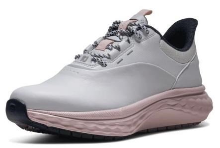 FootJoy Quantum dam golfskor, vit/rosa