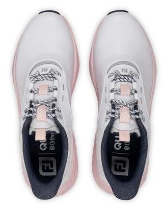 FootJoy Quantum dam golfskor, vit/rosa