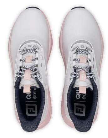 FootJoy Quantum dam golfskor, vit/rosa