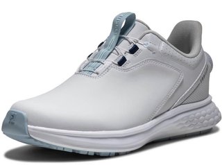 FootJoy Pulse BOA damgolfsko, vit/blå