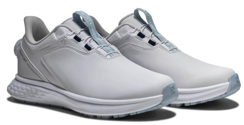 FootJoy Pulse BOA damgolfsko, vit/blå